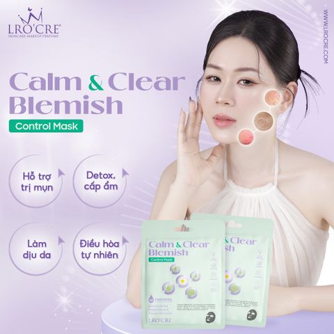  CLEAR BLEMISH CONTROL MASK -Mặt Nạ Phục hồi và Detox da mụn CALM 