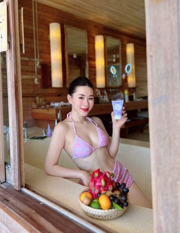  Sữa Tắm Mềm Ẩm Sáng Mịn Da Toàn Thân Lro'Cre Fresh Rose Bath & Shower Gel 50g 