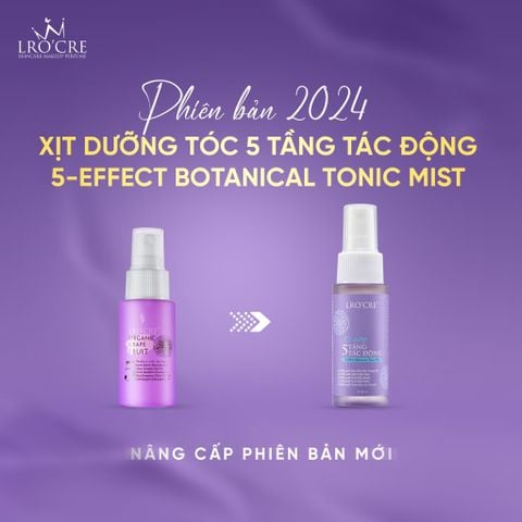  Xịt Dưỡng Tóc 5 Tầng Tác Động Lro'Cre 5-Effect Botanical Tonic Mist 