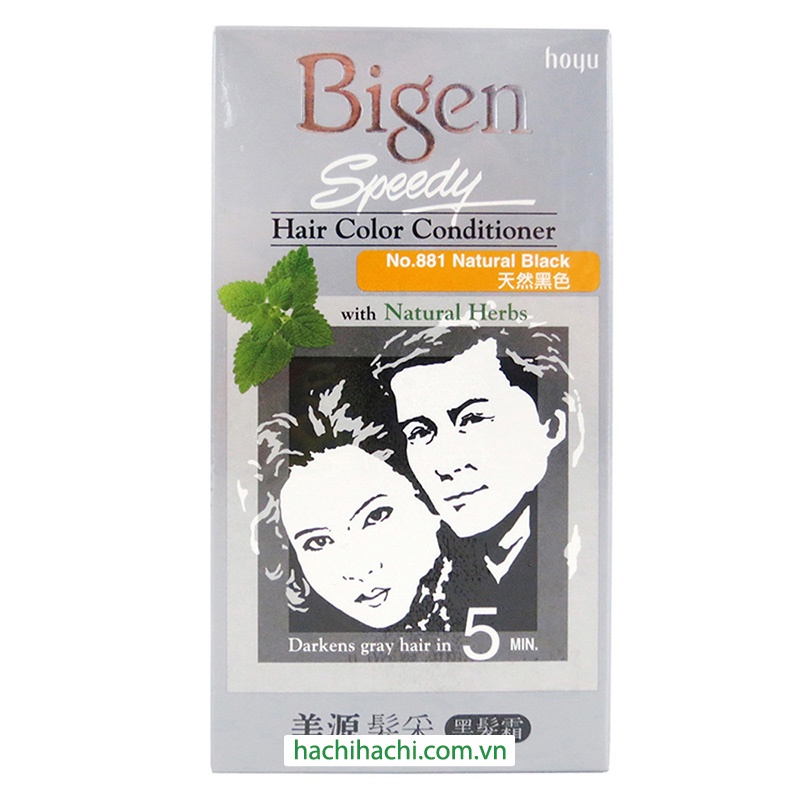 Kem nhuộm tóc bigen speedy hair color conditioner Hoyu 881 đen tự nhiên - Mỹ phẩm Mai – Mỹ phẩm Mai Kem nhuộm tóc bigen speedy hair color conditioner Hoyu 881 đen tự nhiên - Mỹ phẩm Mai – Mỹ phẩm Mai