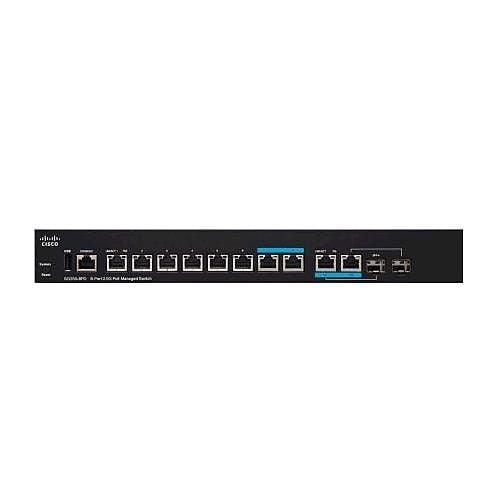  Cisco SG350-8PD 8-Port 2.5G PoE Managed Switch ( SG350-8PD-K9-EU ) 