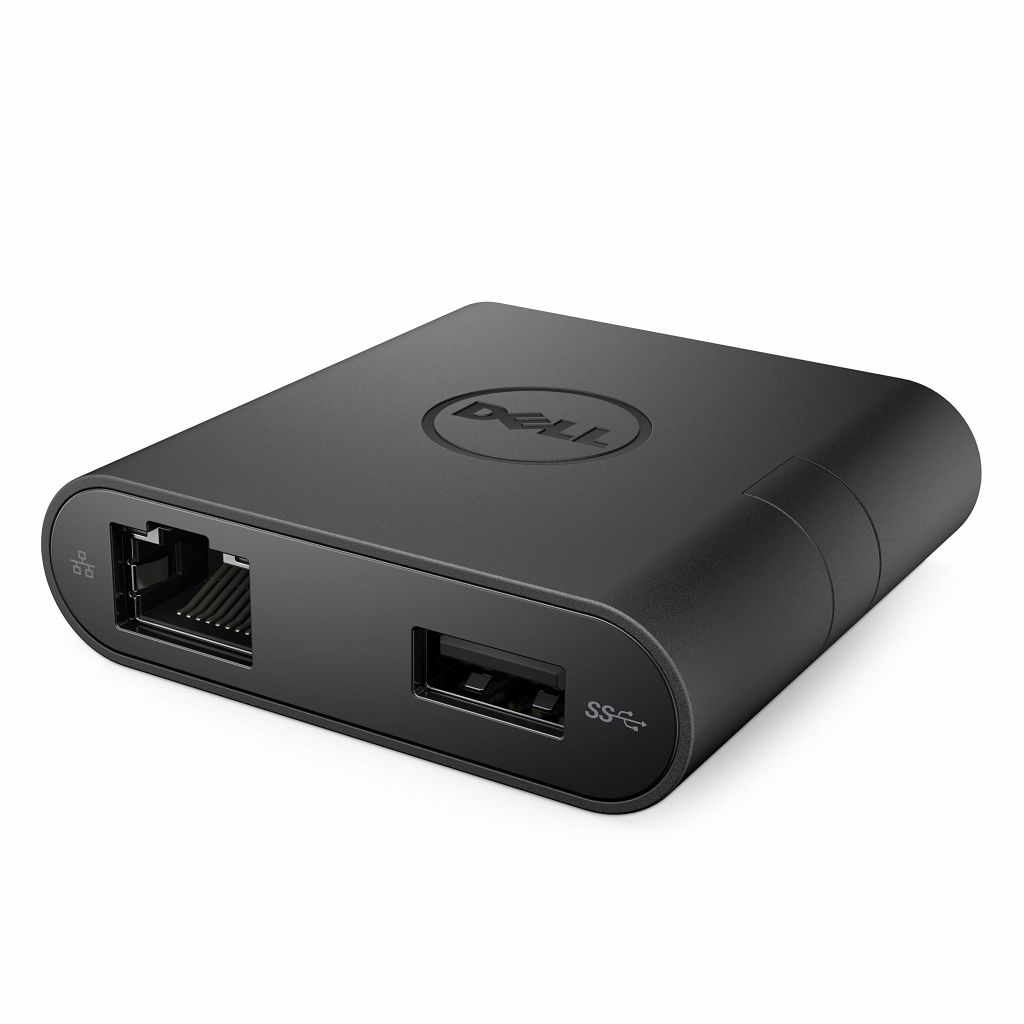  Dell Kit- Dell DA200 Adapter USB Type-C to HDMI/ VGA/ Ethernet/ USB3.0 -S&P 