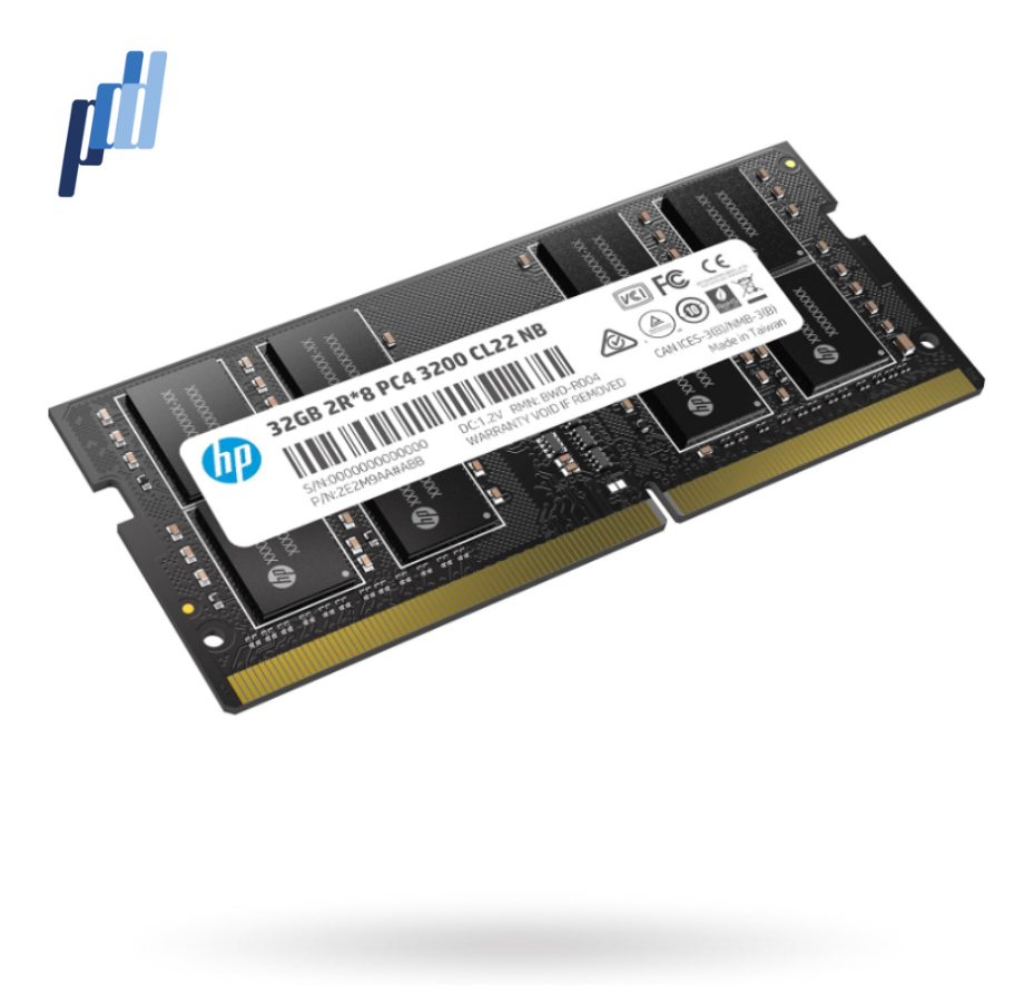  Bộ nhớ máy tính hiệu HP Model S1 32GB DDR4 3200MHz SO-DIMM 