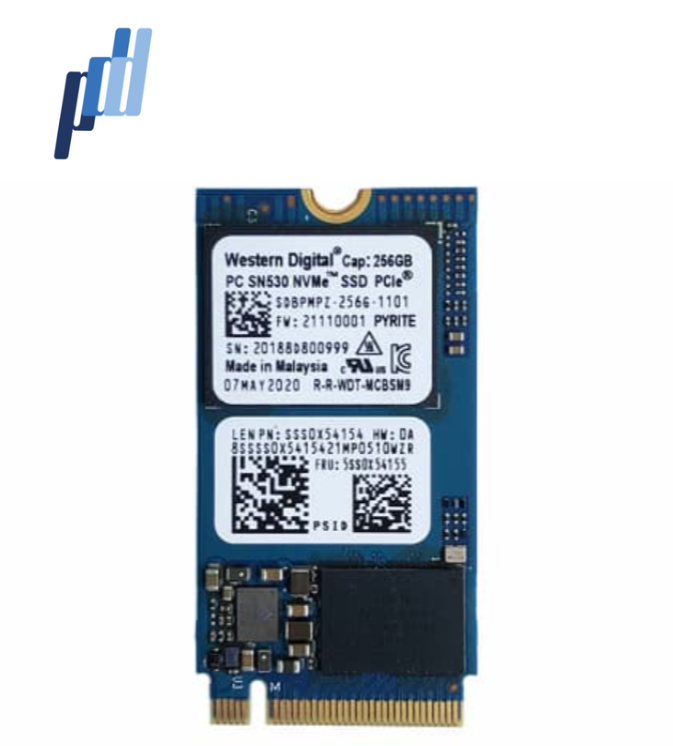  SSD WD M.2 256GB SN530 NVME PCIe 
