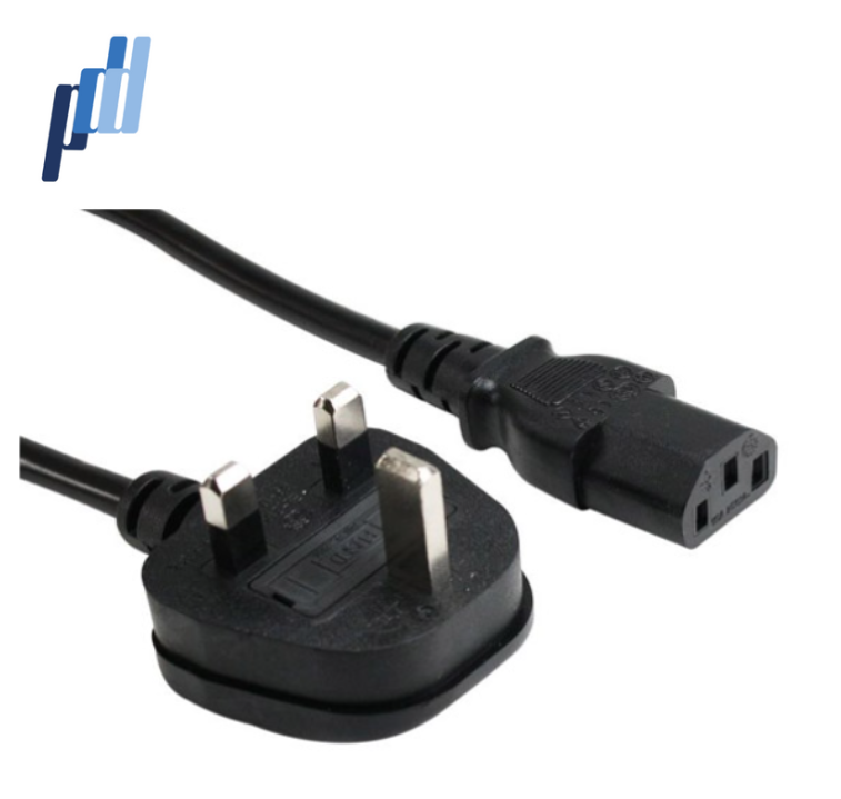  Dây nguồn 10A line C13 to BS 1363 (2.8m) - 39Y7923 ( Dây nguồn 3 chấu lớn PC) 