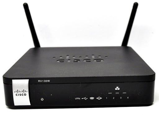 Cisco RV130W Wireless-N Multifunction VPN Router . Hỗ trợ 10 VPN Point ...