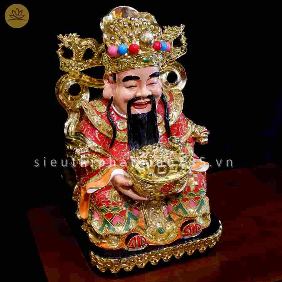  Tượng Quan Lộc Composite đỏ 