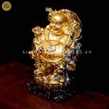  Tượng Di Lặc xi vàng đứng 