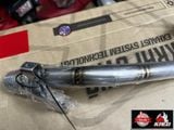  Cổ pô titan pô Akrapovic C400 gắn cho SH160i 