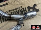  Cổ pô titan pô Akrapovic C400 gắn cho SH160i 