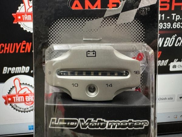  Đồng hồ Koso Led báo volt chính hãng hiển thị điện áp ắc quy 