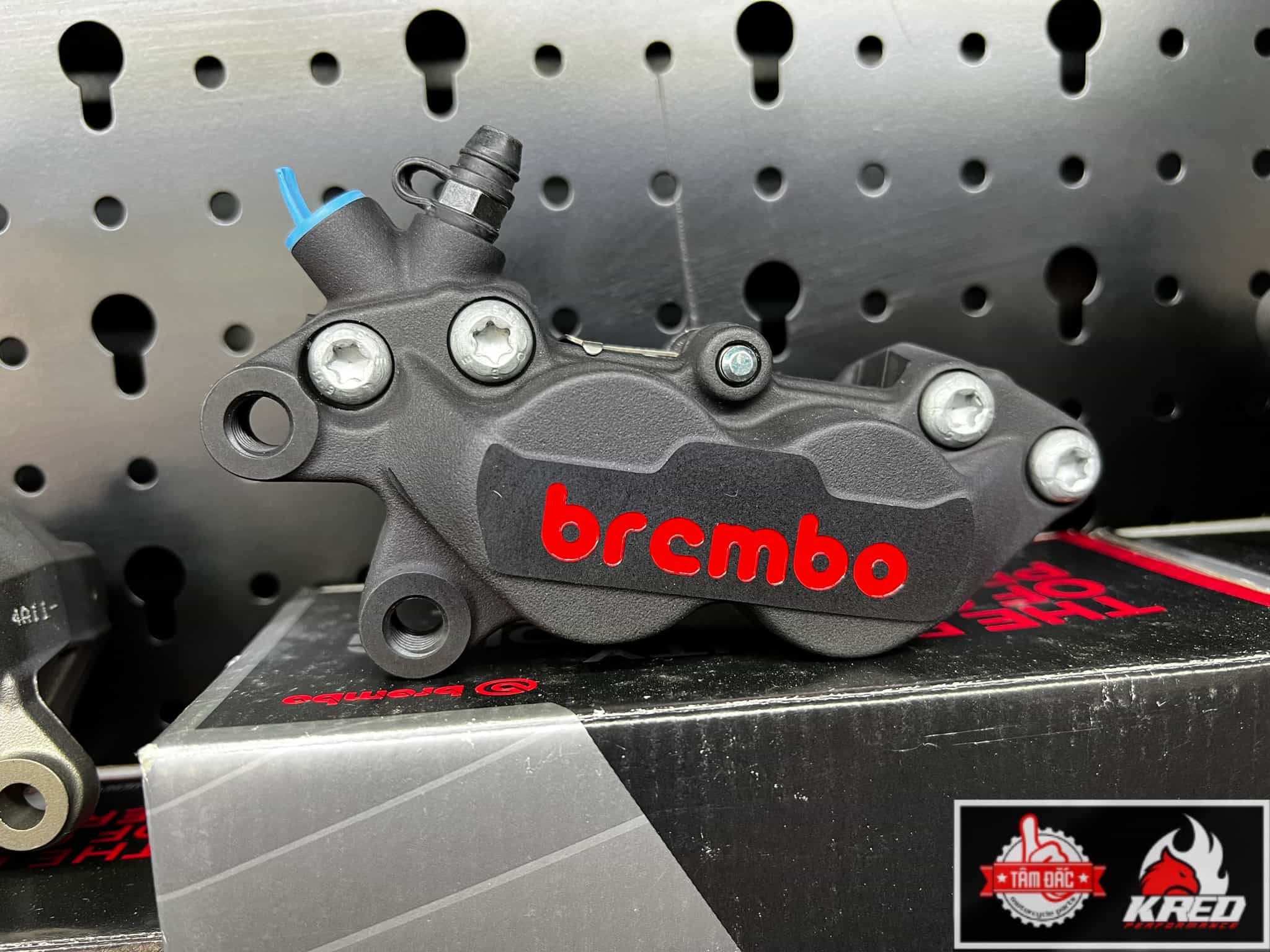  Heo Brembo 4 Piston bên trái 