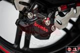  Heo Brembo Billet 2 Piston - Đen 