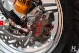  Heo Brembo Billet 2 Piston Xám 