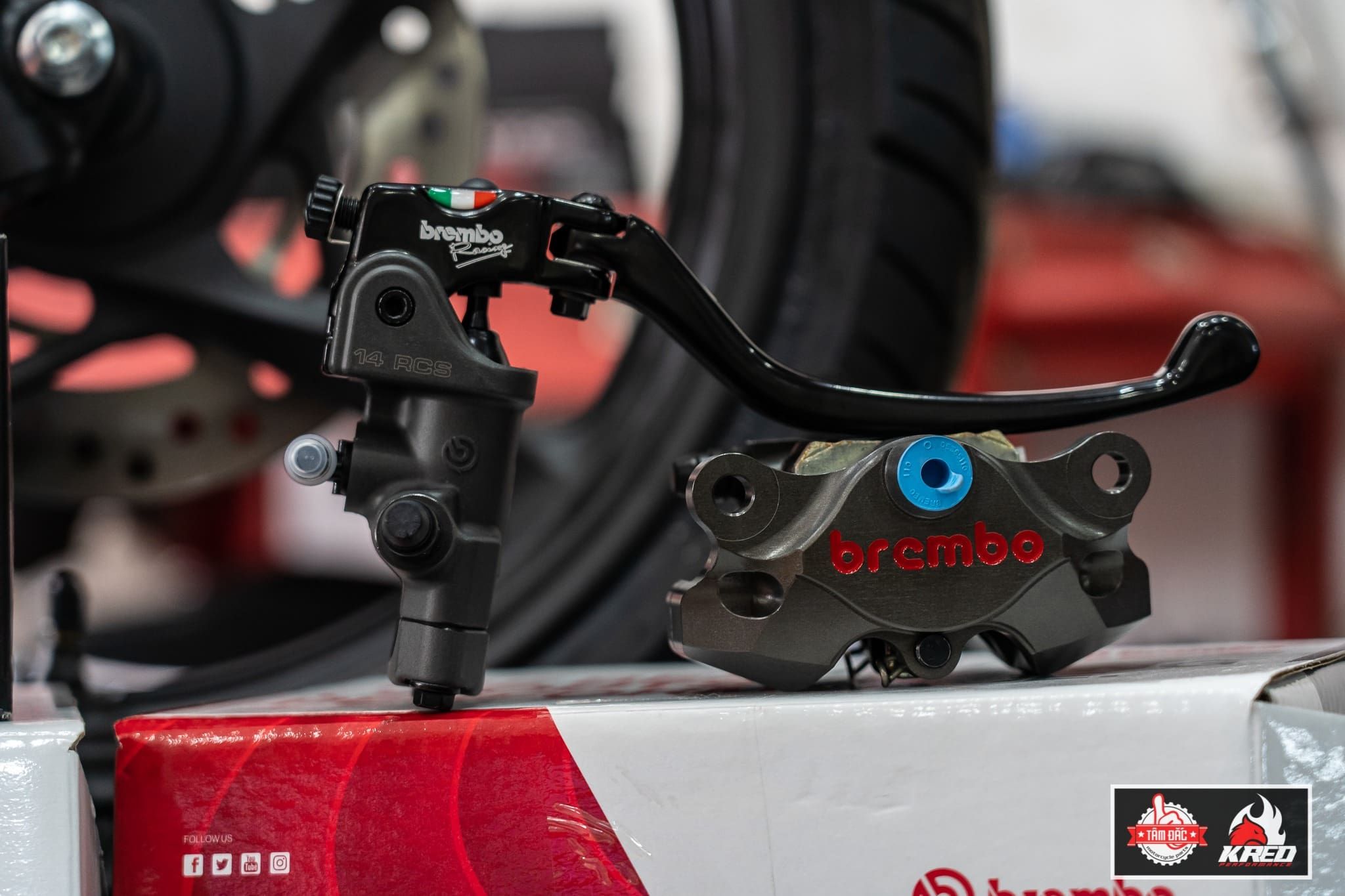  Tay thắng Brembo RCS 19 / 17 / 15 / 14 Phải 