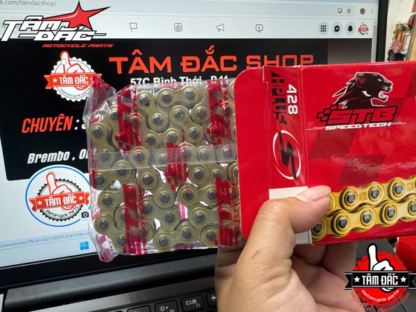  Sên STB 428H Plus siêu êm dành cho xe số và xe côn tay 