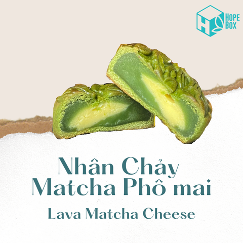  Bánh nhân chảy matcha phô mai/Lava Matcha 