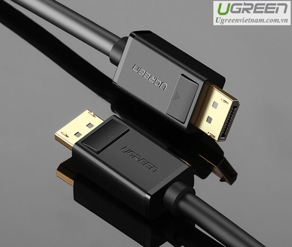 Cáp Displayport 1.5m Ugreen 10245 hỗ trợ 2K*4K,3D