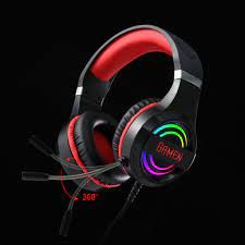 Tai nghe Gamen GH1100 PRO tai nghe gaming đèn led RGB chất liệu dây bện dù game thủ