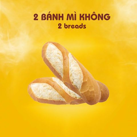  Combo 2 Bánh mì Không 