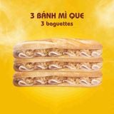  Combo 3 Bánh Mì Que 