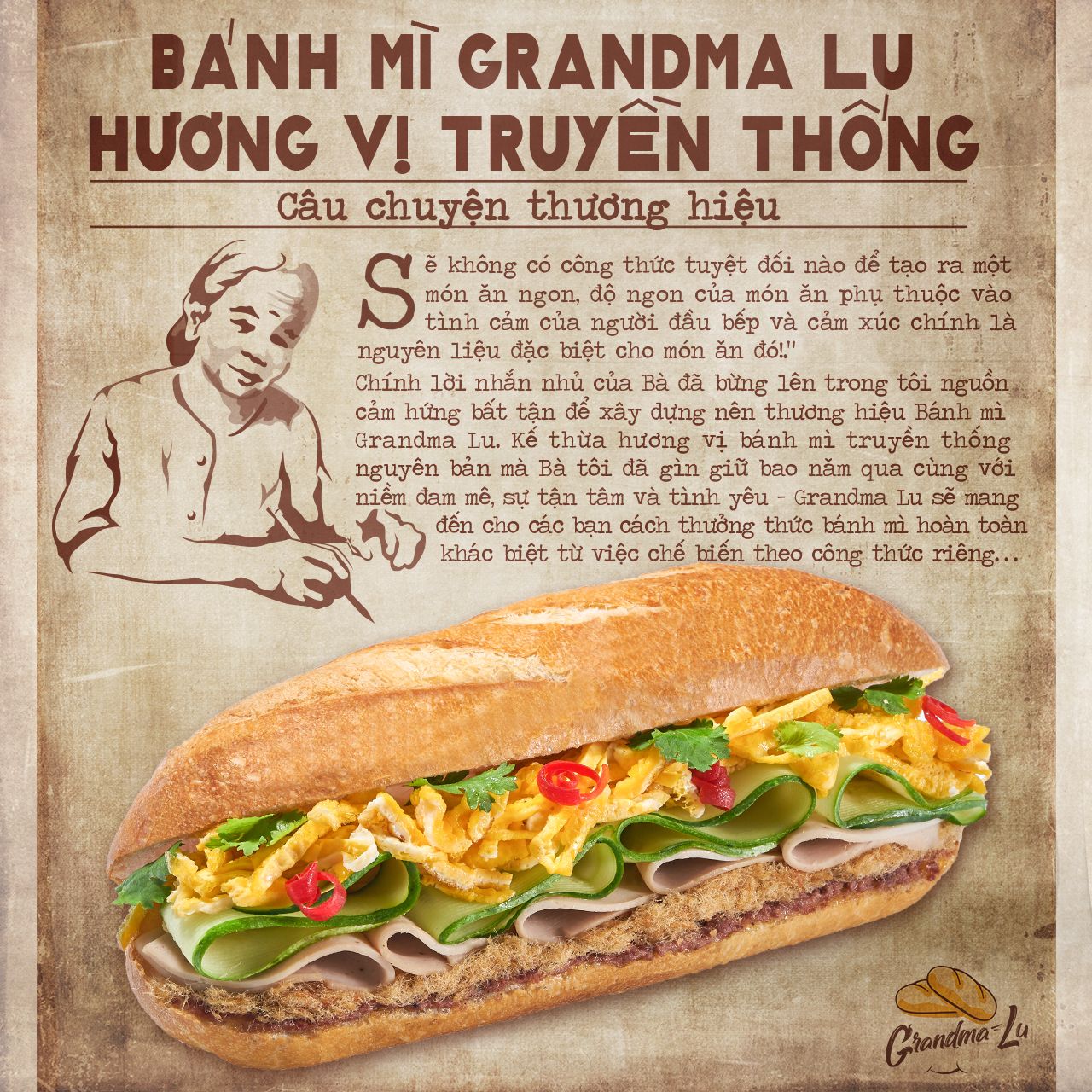  Bánh mì Trứng - Chả - Chà Bông 