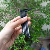  Khóa lục giác xi trắng/bảy màu/xi đen (cây) 