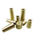  Ống Côn Màu Đồng Chụp Chân Bàn Ghế 100x28x40mm (Cái) 