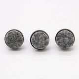  Đinh nhựa đế nỉ đóng chân bàn ghế phi 22mm - màu đen 
