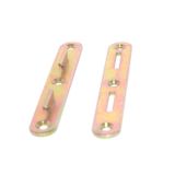  Pát sắt giường thanh ngang bảy màu 128x17x4mm (bộ) 