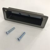  Tay nắm âm tủ hợp kim màu titan 