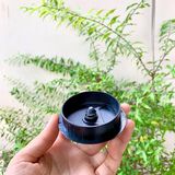  Nắp luồn dây điện nhựa màu đen (Cái) 