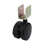  Bánh xe nhựa đế U 