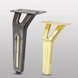  Chân ghế sofa chữ Y đen bóng (cái) 