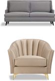  Chân ghế sofa Y xéo màu nikel (Cái) 