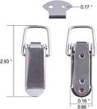  Khóa mỏ vịt inox 201 