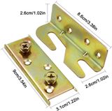  Pát sắt kết nối chân giường bảy màu (bộ) 