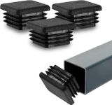  Nắp chụp nhựa vuông nhiều kích thước, không lỗ ren 