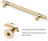  Tay nắm đũa vàng gold nhiều kích thước 