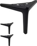  Chân Ghế Sofa đế tam giác cao 120mm/150mm màu đen nhám 