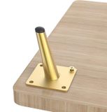  Chân ghế sofa cao cấp màu vàng - loại xéo (Cái) 