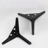  Chân Ghế Sofa đế tam giác cao 120mm/150mm màu đen nhám 