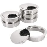  Nắp luồn dây điện hợp kim cao cấp phi 50/60mm 