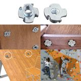  Tán chấu xi trắng kẽm hệ mm/hệ inch 