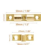  Chốt bi cửa đồng thau 40/50/60mm (cái) 
