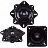  Mâm xoay ghế đen tĩnh điện 200x200mm, đế xoay 180 độ (đàn hồi) 