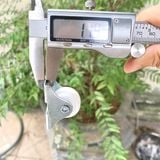  Bánh xe tủ một chiều phi 25mm (Cái) 