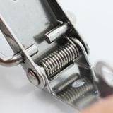  Khóa mỏ vịt inox/thép xi mạ 