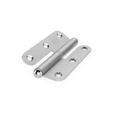  Bản lề cối inox 304 Stanley, kích thước 50x80mmm (Cặp) 