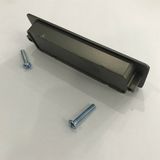  Tay nắm âm tủ hợp kim màu titan 